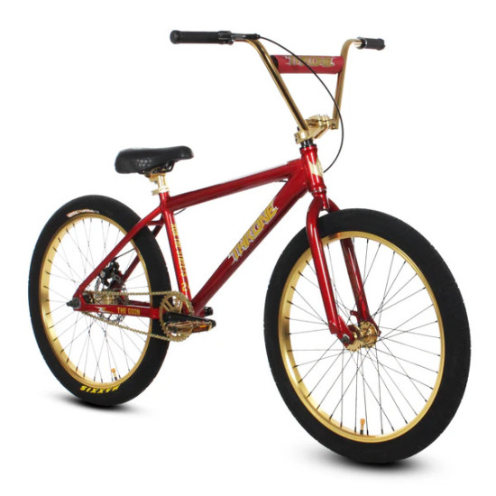 BMX THRONE THE GOON RED GOLD 24 BMX THRONE THE GOON RED GOLD 24